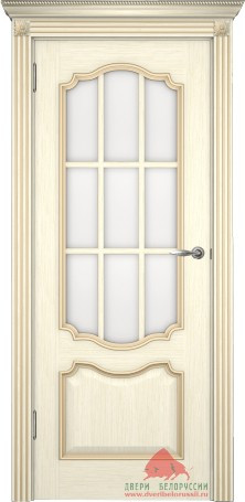 Двери Белоруссии Межкомнатная дверь Престиж ПО с решеткой, арт. 2015