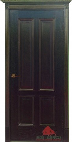 Двери Белоруссии Межкомнатная дверь Прага серебро/золото ПГ, арт. 2058