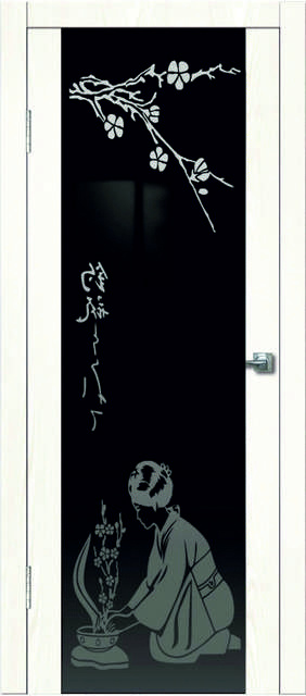 Дверная Линия Межкомнатная дверь Престиж ПО Гейша, арт. 1215 - фото №1