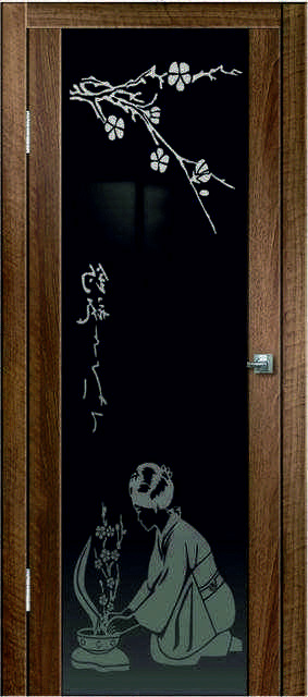 Дверная Линия Межкомнатная дверь Престиж ПО Гейша, арт. 1215 - фото №5
