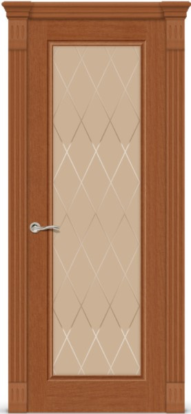 СитиДорс Межкомнатная дверь Малахит-4 New Profile ПО Ромбы, арт. 15628 - фото №5