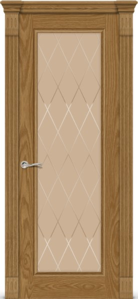 СитиДорс Межкомнатная дверь Малахит-4 New Profile ПО Ромбы, арт. 15628 - фото №4