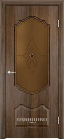 Верда Межкомнатная дверь Венера ДО (ф) Ромб Сатинато Бронза, арт. 0663