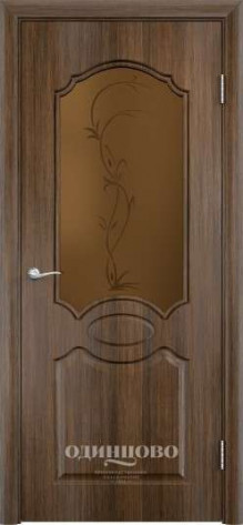 Верда Межкомнатная дверь Афина ДО (х) Сатинато Бронза, арт. 0675