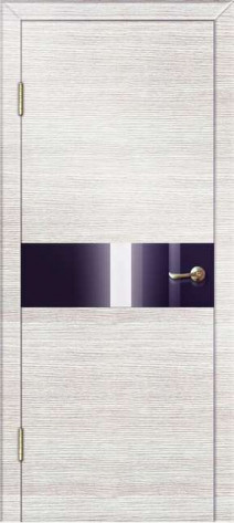 Дверная Линия Межкомнатная дверь 501 Черный и Белый, арт. 1194