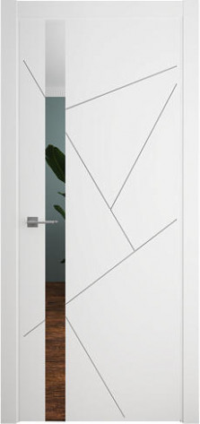 Albero Межкомнатная дверь Геометрия-6 Зеркало, арт. 26642