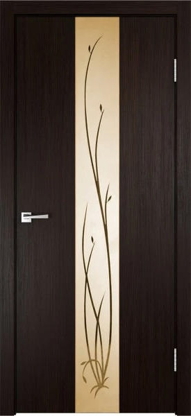 VellDoris Межкомнатная дверь Smart Z2 Зеркало бронза, арт. 15512 - фото №2