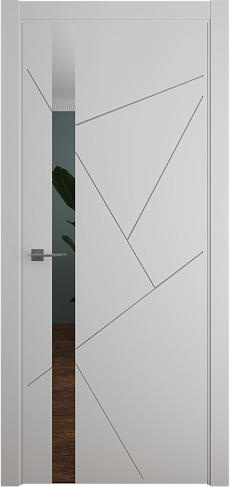 Albero Межкомнатная дверь Геометрия-6 Зеркало, арт. 26642 - фото №1