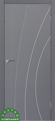 Зодчий Межкомнатная дверь Вираж ПГ, арт. 2943 - фото №1