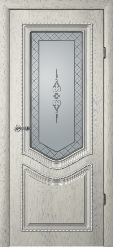 Albero Межкомнатная дверь Рафаэль 1 патина ПО, арт. 5495 - фото №1