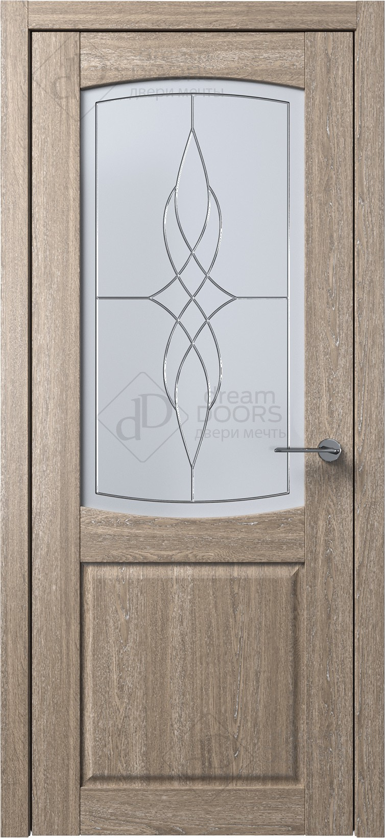Dream Doors Межкомнатная дверь B2-4, арт. 5550 - фото №1