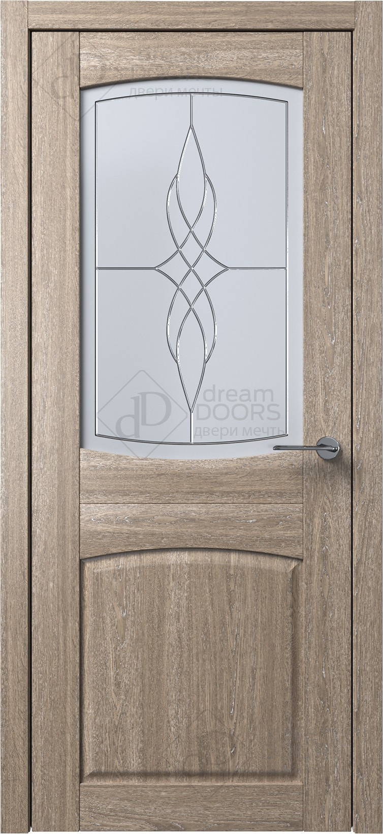 Dream Doors Межкомнатная дверь B4-4, арт. 5558 - фото №1