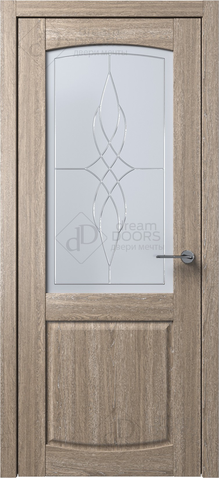 Dream Doors Межкомнатная дверь B6-4, арт. 5566 - фото №1