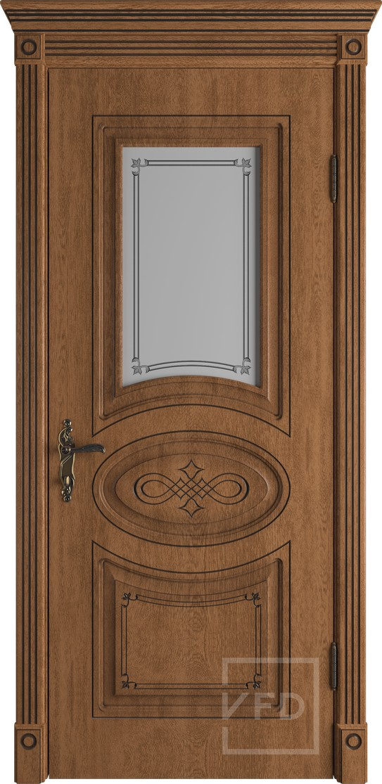 ВФД Межкомнатная дверь Bianca AC патина, арт. 5657 - фото №1
