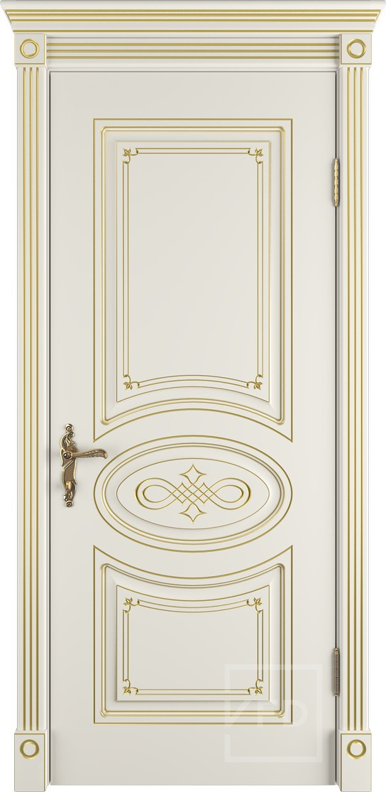 ВФД Межкомнатная дверь Bianca патина, арт. 5823 - фото №4