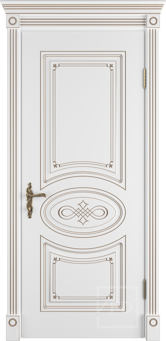 ВФД Межкомнатная дверь Bianca патина, арт. 5823 - фото №3