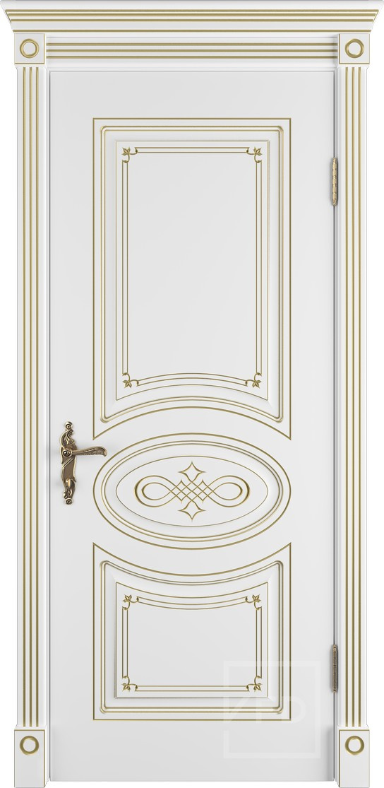 ВФД Межкомнатная дверь Bianca патина, арт. 5823 - фото №2