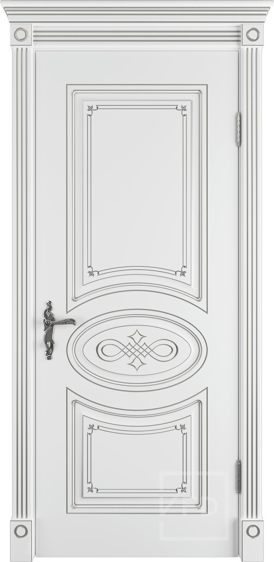 ВФД Межкомнатная дверь Bianca патина, арт. 5823 - фото №1
