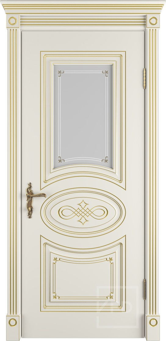 ВФД Межкомнатная дверь Bianca AC патина, арт. 5824 - фото №3