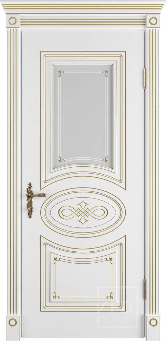 ВФД Межкомнатная дверь Bianca AC патина, арт. 5824 - фото №1