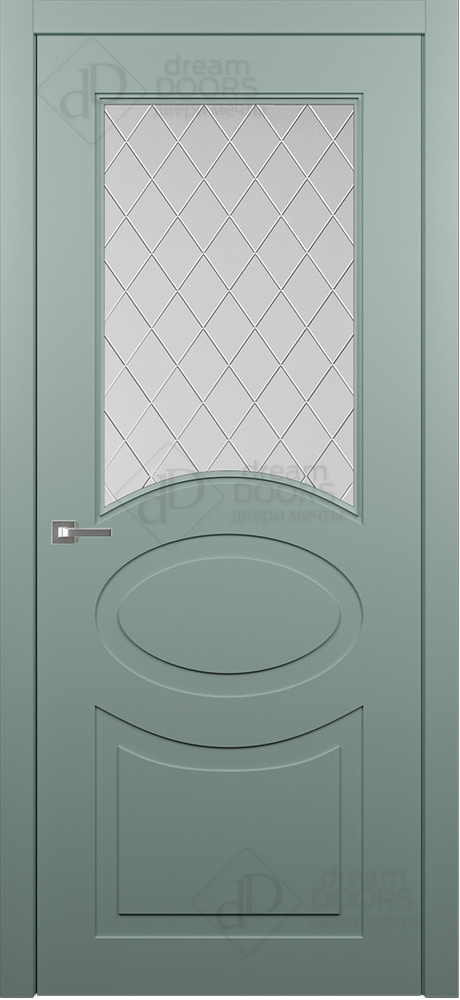 Dream Doors Межкомнатная дверь AN15-2 Ромб, арт. 6237 - фото №1
