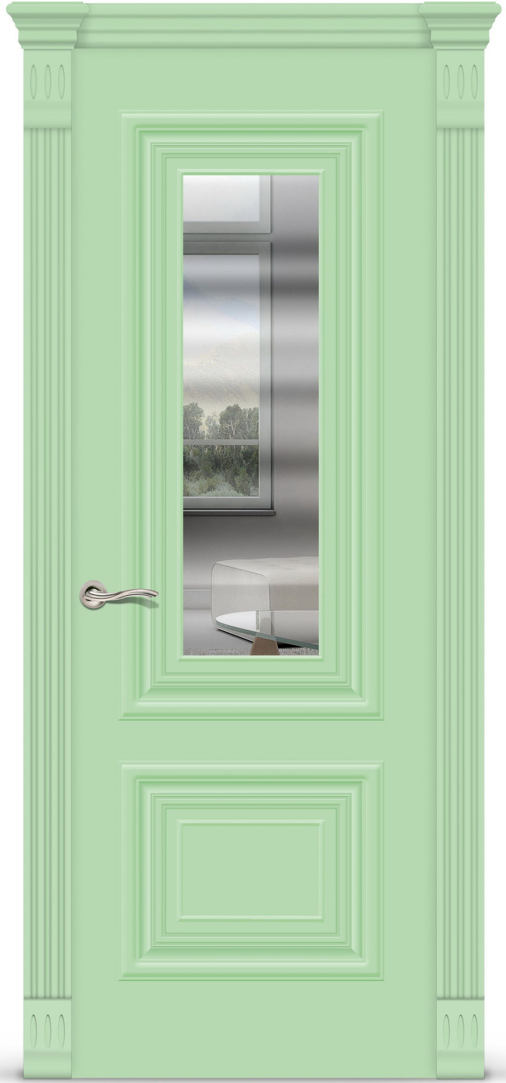 СитиДорс Межкомнатная дверь Мартель 1 Зеркало, арт. 6546 - фото №7