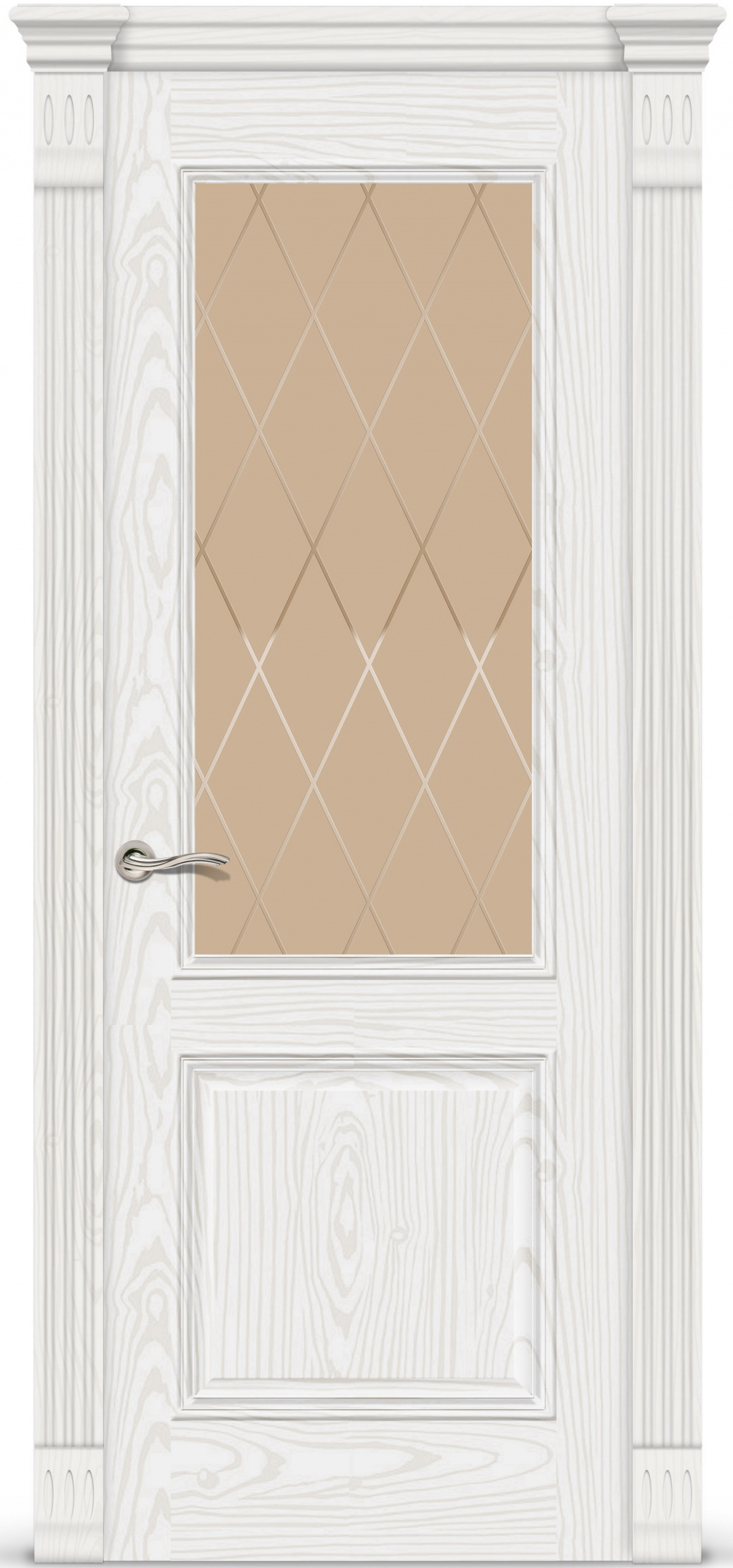 СитиДорс Межкомнатная дверь Лувр ПО Ромбы, арт. 6552 - фото №2