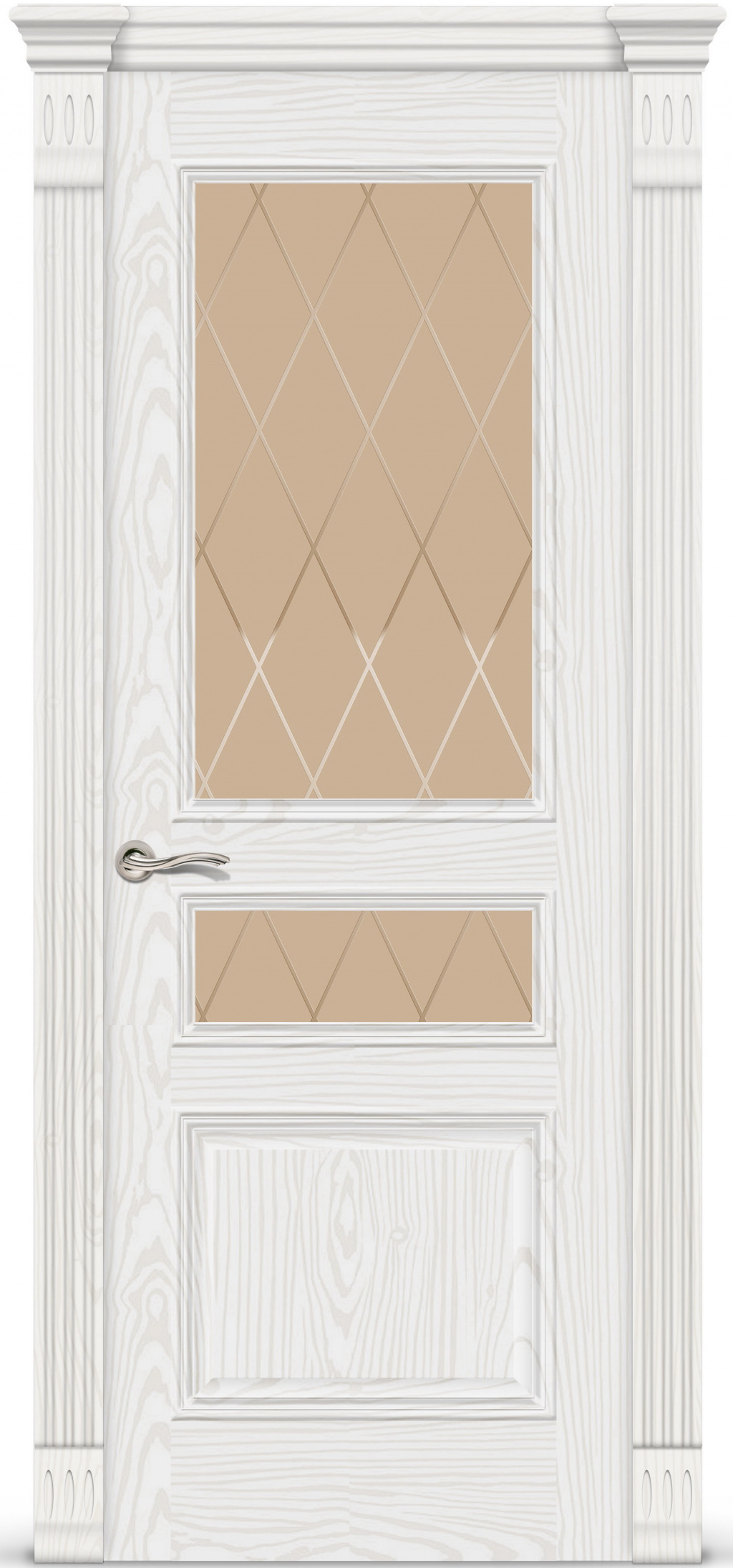 СитиДорс Межкомнатная дверь Лувр 2 ПО Ромбы, арт. 6554 - фото №2