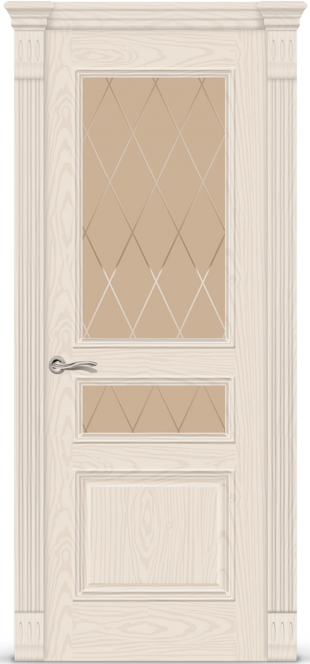 СитиДорс Межкомнатная дверь Лувр 2 ПО Ромбы, арт. 6554 - фото №1