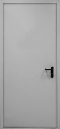 Входная металлическая дверь Сидоров ПДС-01 EI-60 1 замок 1.5мм металл (Светло-серый + Металл)