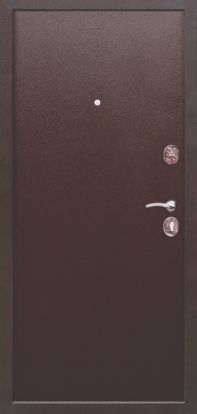 Входная металлическая дверь Феррони Гарда mini М 2 замка мм металл (Антик медь + Металл)