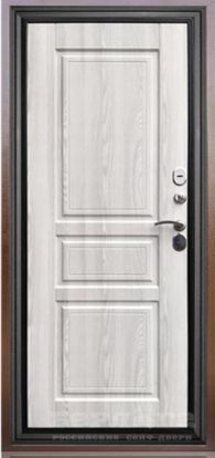 Входная металлическая дверь Берлога Сибирь Термо Гаральд 3К 2 замка 1,5-1,7мм металл (Антик медь + МДФ)