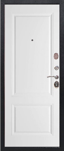 Феррони Входная дверь 7,5 см Гарда Серебро эмаль, арт. 0002439 - фото №2