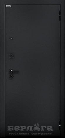 Берлога Входная дверь Ультра Букле черный Лайн вставки, арт. 0006665